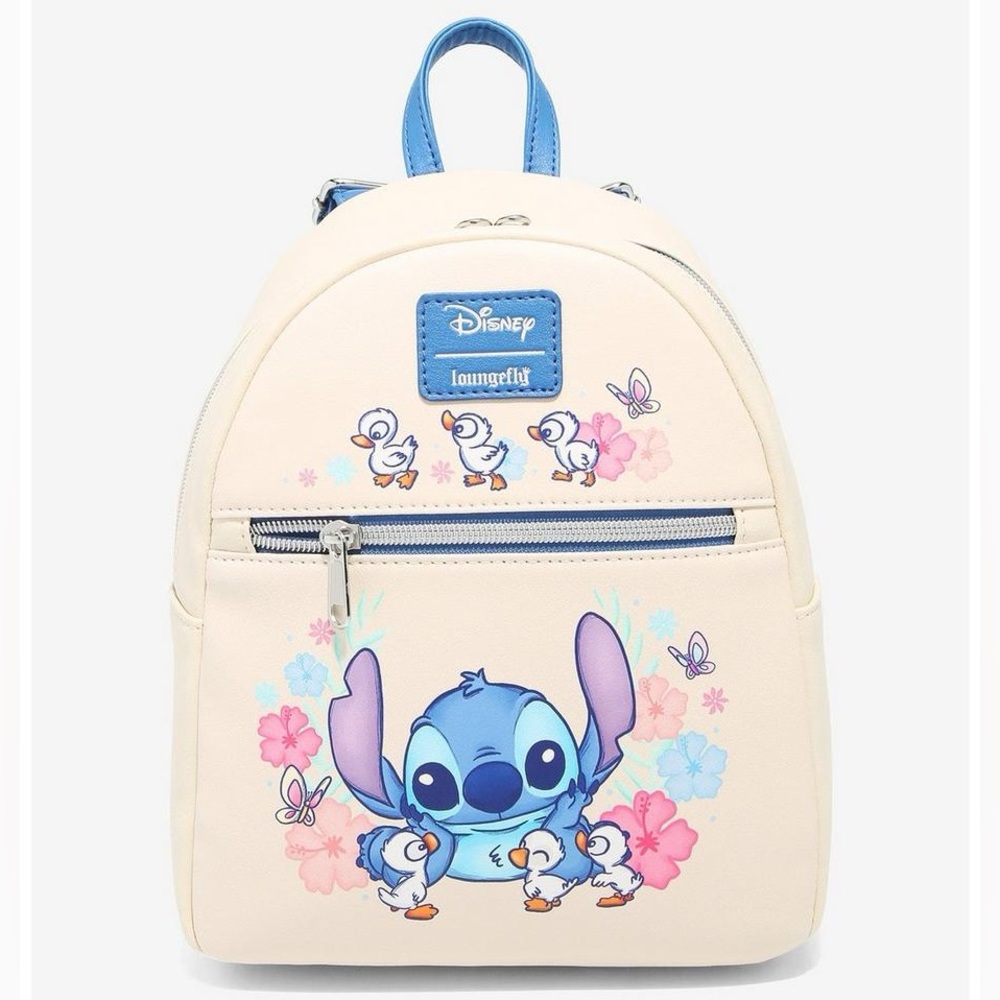 Loungefly Disney Lilo & Stitch Stitch With Ducks Mini Backpack